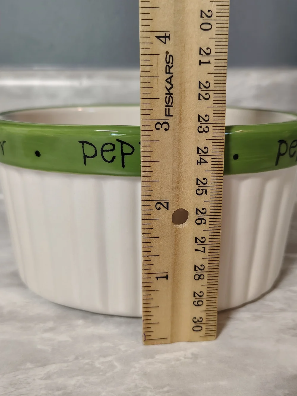 Yellow Bell Pepper Ceramic Casserole Dish